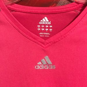 ADIDAS MOISTURE WICK RUNNING TOP
